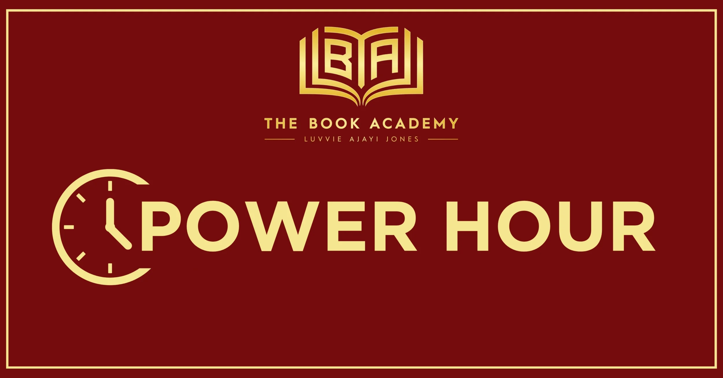 The Book Academy Power Hour Thank You Page Luvvie Ajayi Jones