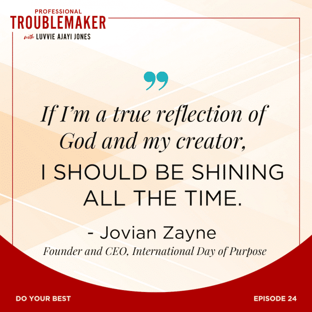Jovian Zayne - Professional Troublemaker Quote 2 - 640x640