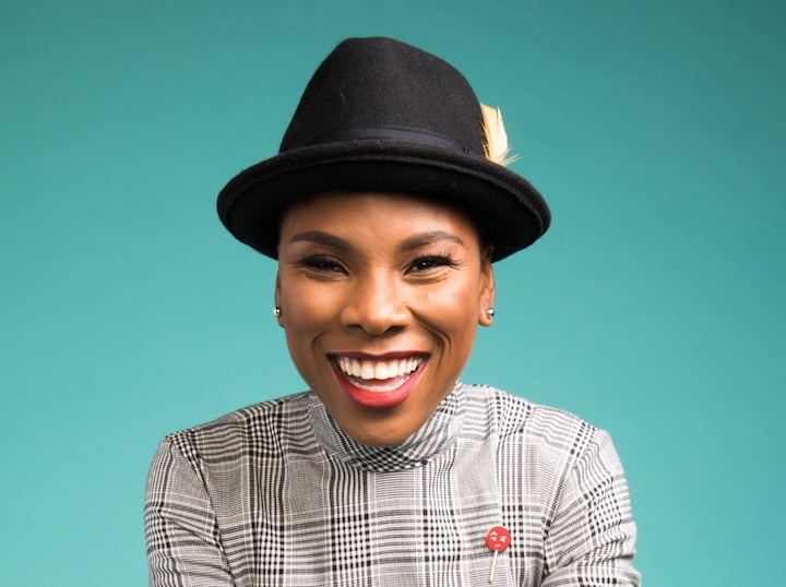 Luvvie Ajayi Jones, a four-time New York Times bestselling author, speaker, and entrepreneur, excels at the intersection of culture, business, and leadership