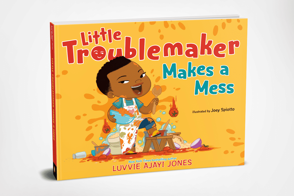 Little Troublemaker Make a Mess - Book Cover