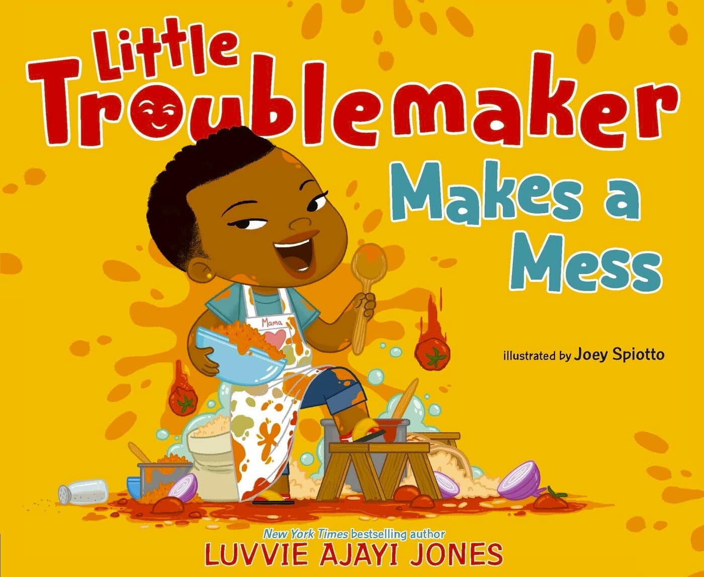 Little Troublemaker Make a Mess - Book Cover