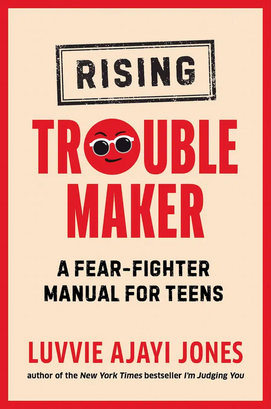 Flat Book Cover - Rising Troublemaker Book