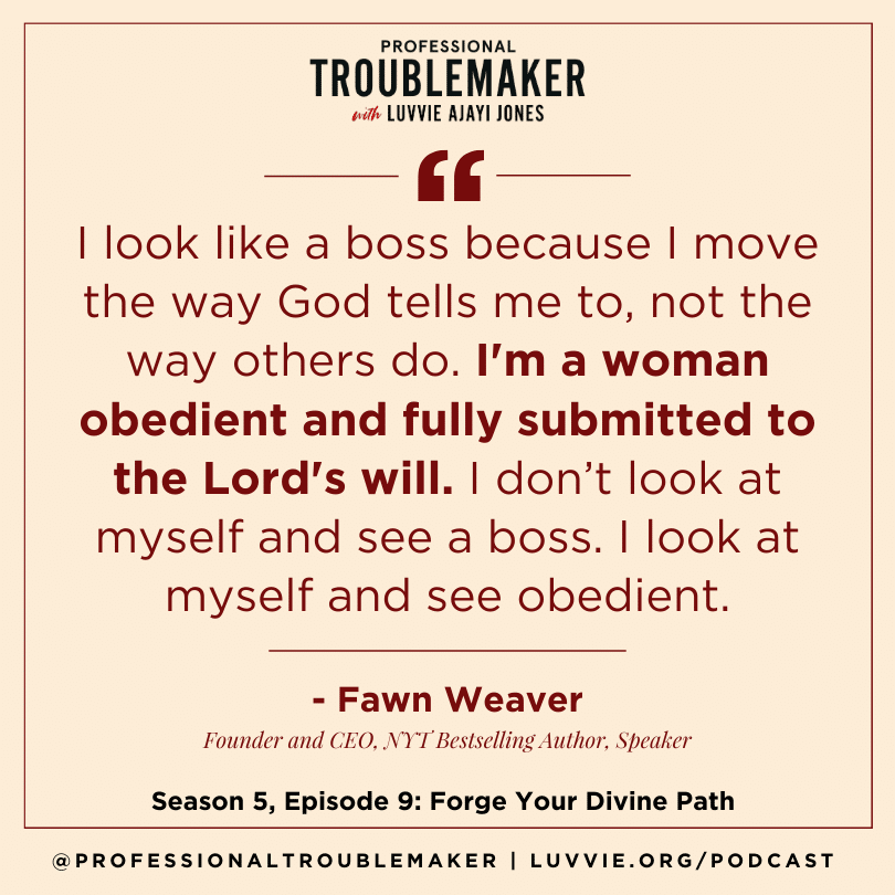 Submitted to the Lord's will - Podcast Quote Graphic - Fawn Weaver